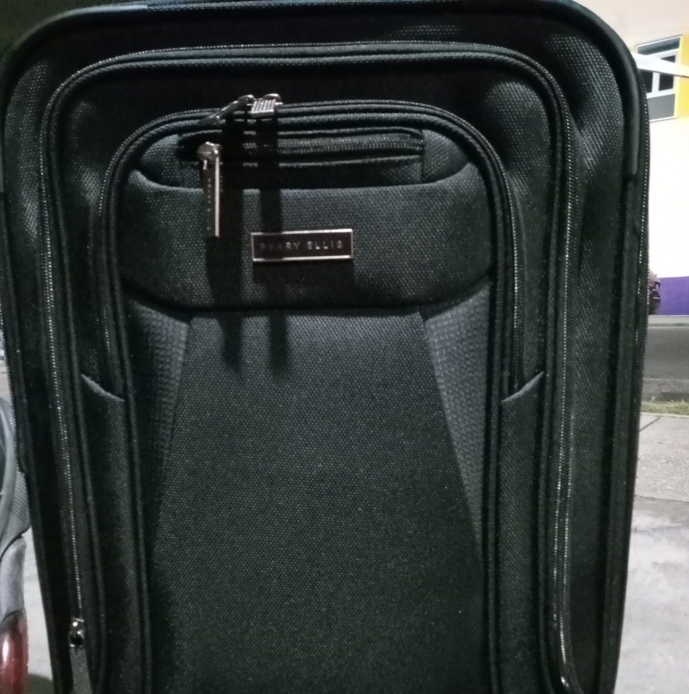 Black perry elis carryon suitcase